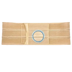 5" Beige, Cool Comfort, Flat Panel Belt, Prolapse Flap, 2X-Large, 2-7/8" x 3-3/8" Center Opening