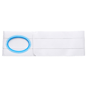 5" Beige, Regular Elastic, Flat Panel Belt, Large, 2-7/8" Center Opening