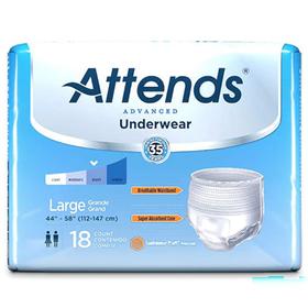 Attends Underwear Complete X-Large, 58" to 68"