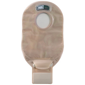 New Image 2-Piece Drainable Pouch 1-3/4" with Filter, Lock N Roll, Transparent