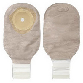 Premier 1-Piece Drainable Pouch Precut 1-9/16", Lock N Roll, Beige