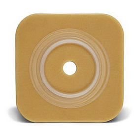 Sur-Fit Natura Durahesive Cut-to-Fit Skin Barrier 4" x 4" without Tape, 1-1/2" Flange