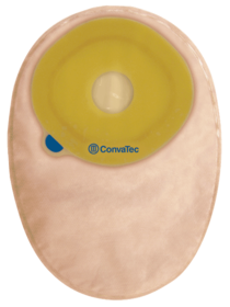 Esteem + One-Piece Pre-cut Closed-End Pouch, Modified Stomahesive, Filter, 12" panel Opaque, 1-13/16"