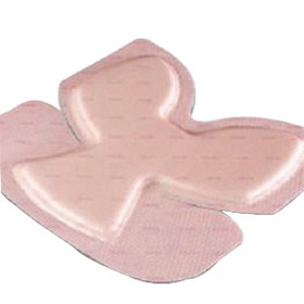 ALLEVYN Gentle Border Silicone Gel Adhesive Hydrocellular Dressing, 23 cm x 23-1/5 cm Heel