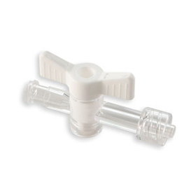 4-Way Bore Stopcock with Male Luer Adapter