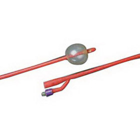BARDEX LUBRICATH Tiemann 2-Way Specialty Foley Catheter 20 Fr 5 cc, Coude Tip.