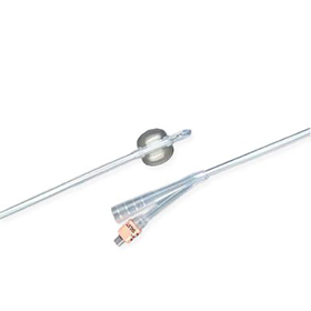LUBRI-SIL Infection Control 2-Way 100% Silicone Foley Catheter 16 Fr 5 cc