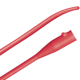 BARD Red Rubber All-Purpose Urethral Catheter 12 Fr 16"