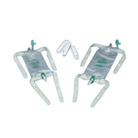 Dispoz-a-Bag Leg Bag with Flip-Flo Valve, Tubing and Straps, 19 oz.
