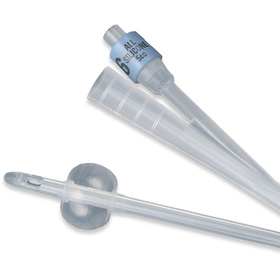 BARDIA 2-Way 100% Silicone Foley Catheter 24 Fr 30 cc