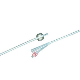 2-Way 100% Silicone Foley Catheter 16 Fr 5 cc