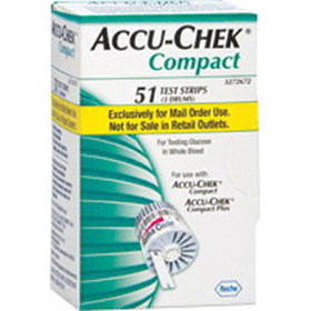 DISCONTINUED Accu-Chek® Compact Blood Glucose Test Strips - DISCONTINUED