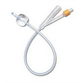 SelectSilicone 100% Silicone Foley Catheter, 2-Way, 18 Fr, 30cc