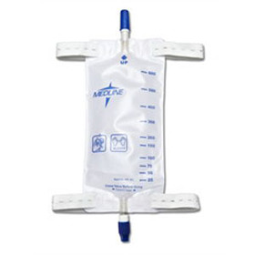 Leg Bag with Twist Valve and Comfort Straps, Medium 19 oz.