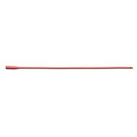 Smooth Tip Red Rubber Intermittent Catheter 12 Fr 16"