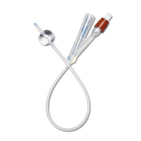 2-Way 100% Silicone Foley Catheter 6 Fr 1.5 mL