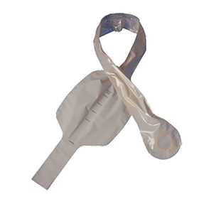 Assura 2-Piece Cut-to-Fit High Output Ileo Night Drainable Pouch 9/16" - 2-3/8"