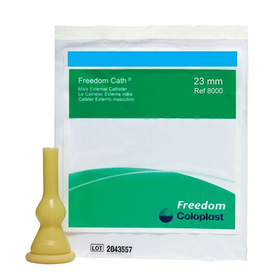 Freedom Cath Latex Self-Adhering Male External Catheter, 23 mm