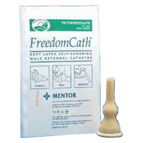 Freedom Cath Latex Self-Adhering Male External Catheter, 28 mm