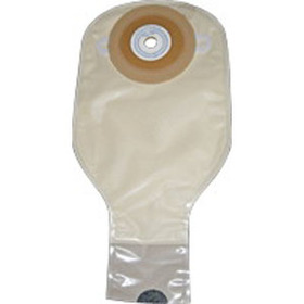 1-Piece Post-Op Adult Drainable Pouch Precut Convex 1-3/8" Round