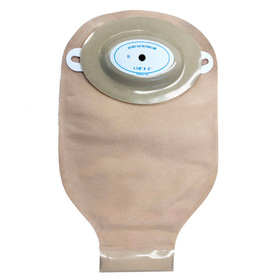 1-Piece Post-Op Adult Drainable Pouch Cut-to-Fit 1-1/8" x 2" Oval