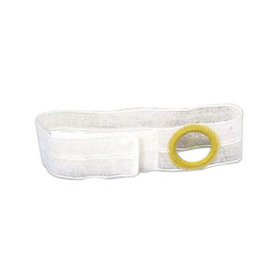 4" White, Regular Elastic, Nu-Form Belt, Large, 2-5/8" Opening