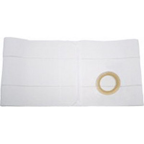 7" Left, White, Regular Elastic, Nu-Form Belt, Extra Large, 2-3/4" Center Opening