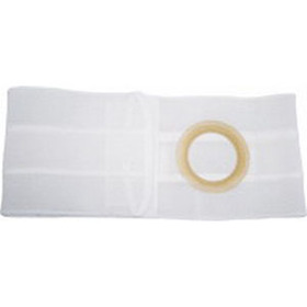 6" White, Cool Comfort, Nu-Form Belt, Medium, 2-5/8" Center Opening
