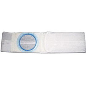 3" White, Cool Comfort, Flat Panel Belt, Prolapse Flap, Large, 2-1/4" Center Opening
