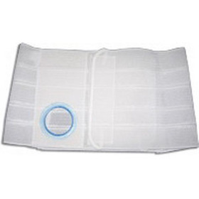 9" Right, White, Cool Comfort, Flat Panel Belt, 2X-Large, 2-3/4" Opening