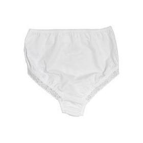 White, Large,Size 8-9,Right,Split Crotch,Cotton