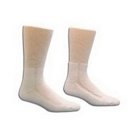 HealthDri Acrylic Diabetic Sock Size 9 - 11, White