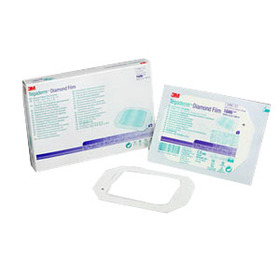 Tegaderm Diamond Pattern Transparent Dressing Picture-frame Style 2-3/8" x 2-3/4