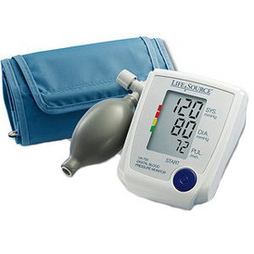 A & D Medical One-Step Plus Memory Blood Pressure Monitor with Small Cuff