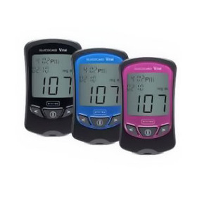 Glucocard Vital Blood Glucose Meter Kit, Pink