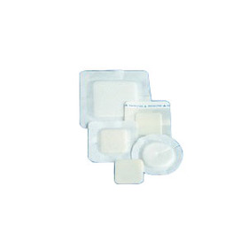 Polyderm Hydrophilic Foam Wound Dressing 6" x 6" Border