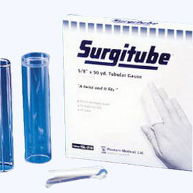 Surgitube Tubular Gauze Bandage, Size 5 White, 3-5/8" x 50 yds. (Adult Leg, Thigh and Head)