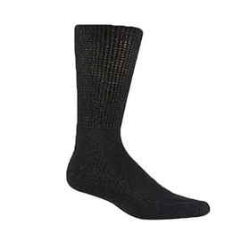 Diasox Seam-Free Sock, X-Large, Black