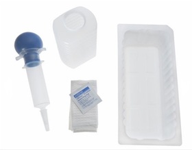 Irrigation Tray with 60 mL Bulb Syringe