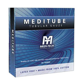 Meditube Cotton Tubular Gauze, Size 2-1/2, 1-1/8" x 50 yds. (Small Hand, Wrist and Foot)