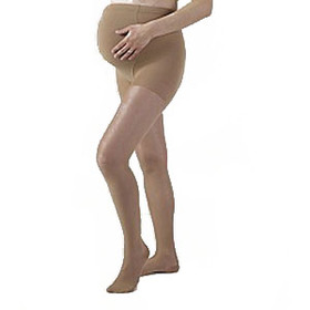 Sheer & Soft Maternity Pantyhose, 20-30, Closed, Natural, Size 3