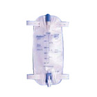 Premium Leg Bag with Flip Valve and Straps, 1000mL