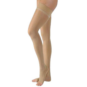 503N Natural Rubber Thigh, 30-40mmHg, Unisex, Size M2, Beige