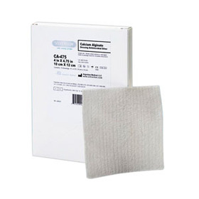 Silverlon Antimicrobial Silver Calcium Alginate Dressing, 4" x 4-3/4"