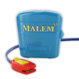 Malem Wearable Enuresis Alarm 2-1/9" x 2" x 4/5", Royal Blue